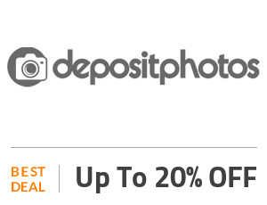 Depositphotos Deal: Get 20% OFF SiteWide Off