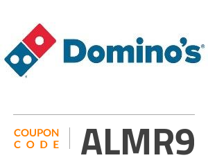 Domino's Pizza Coupon Code: ALMR9