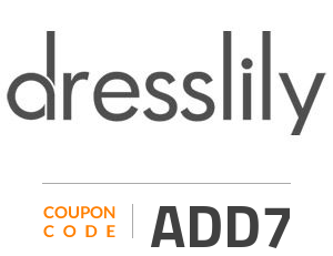 DressLily Coupon Code: ADD7