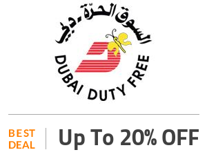 Dubai Duty Free Deal: Get Flat 20% OFF On Sitewide Offers Off