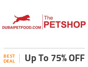 Dubai Pet Food Deal: Up to 75% OFF On Selected Pet Products Off