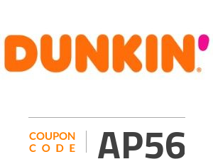 Dunkin' Donuts Coupon Code: AP56