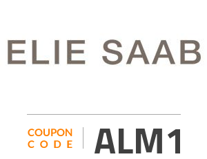 Elie Saab Coupon Code: ALM1