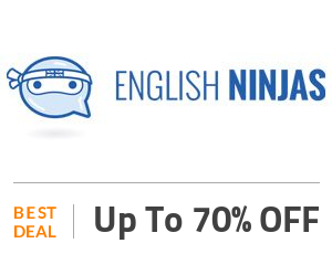 English Ninjas Deal: Up to 70% Off on Yearly package Off