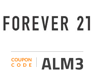 Forever 21 Coupon Code: ALM3