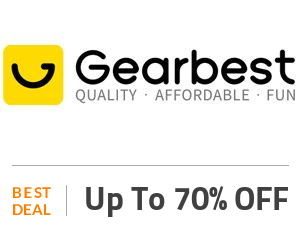 Gearbest Deal: Enjoy Up to 70% on Gearbest Super Deals Off