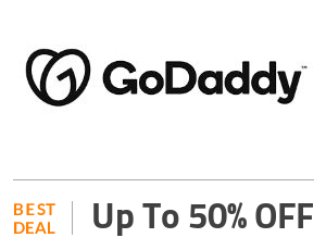 Godaddy Deal: Godaddy Deal: Get Up to 50% OFF Off