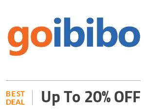 Goibibo Deal: Goibibo Deals: Up to 20% OFF on Selected Hotels Off