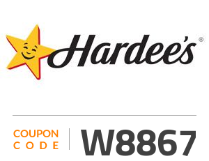 Hardees Coupon Code: W8867