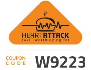 Heart Attack Coupon Code: W9223