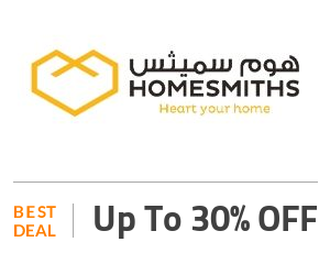 HomeSmiths Deal: HomeSmiths Deals: Up to 30% OFF on Selected items Off