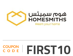 HomeSmiths Coupon Code: FIRST10