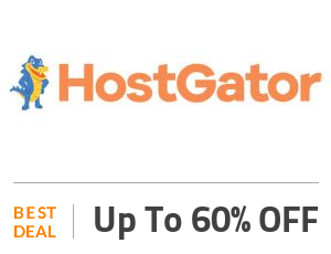 Host Gator Deal: 60% OFF On Web Hosting Service Off