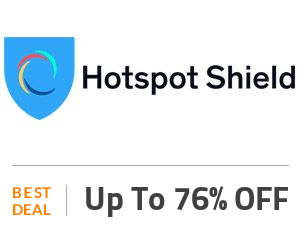 HotSpot Shield Deal: Flat 76% OFF For 3 Years Off