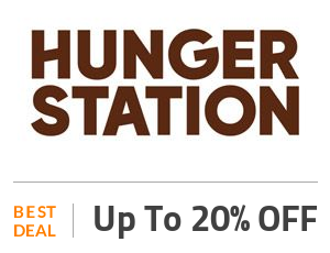 Hungerstation Deal: Hungerstation Promo Code: 20% OFF All Orders Off