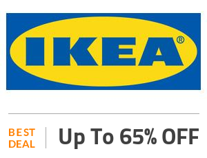 Ikea Deal: Up to 65% Off on your favorite products Off