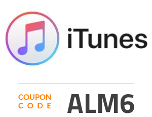 iTunes Coupon Code: ALM6