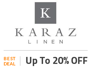 Karaz Linen Deal: Karaz Linen Deal: 20% Off on Sleeping Mattresses Off