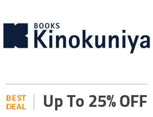 kinokuniya Deal: Up to 25% OFF with Clearance Sale + Free Shipping Off