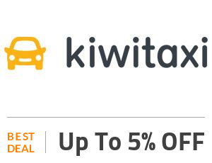 Kiwi Taxi Deal: Get 5% OFF On Subscribe with Email Off