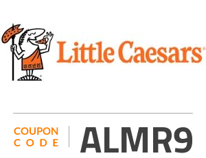 Little Caesars Pizza Coupon Code: ALMR9