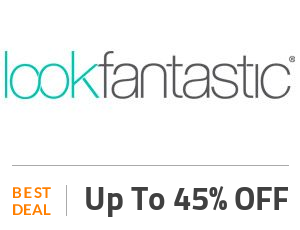 LookFantastic Deal: Save Up to 45% Off : Best Sellers Beauty Products Off