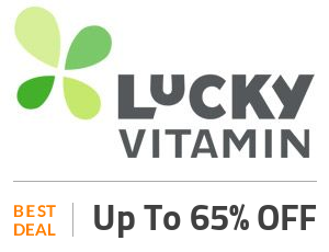 Lucky Vitamin Deal: Get Up to 65% OFF SiteWide Off