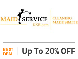 Maid Service Deal: Premium Maid Service in Dubai with 20% OFF Off