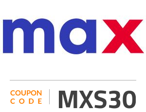 MaxFashion Coupon Code: MXS30