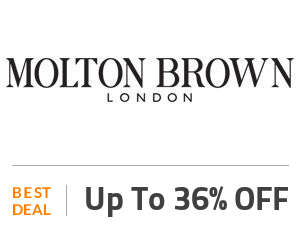Molton Brown Deal: Get Up to 36% OFF on Premium Fragrance Collection Off