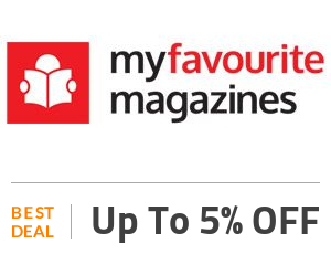 My Favourite Magazines Deal: Shop 5% OFF Sitewide + Free Shipping. Off