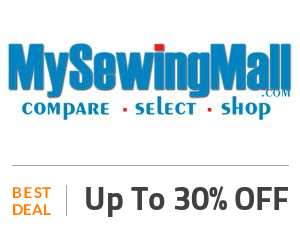 My Sewing Mall Deal: Get Up To 30% Sitewide + Free Shipping Off