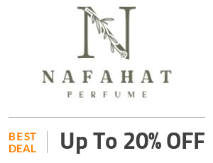 Nafahat Perfume Coupon Code for March 2024 Up to 20% OFF for KSA!