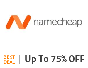 Name Cheap Deal: Name Cheap: Up to 75% Off Off