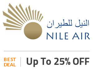 Nile Air Deal: Flat 25% OFF On Flights From Cairo To Al Ain Off