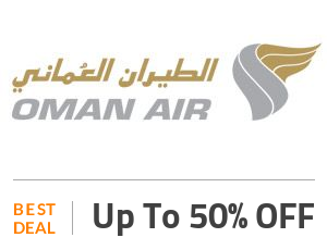Oman Air Deal: Up to 50% OFF on Pass for Multiple Trips Off