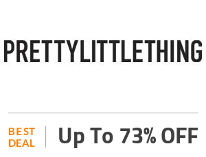 PrettyLittleThing Deal: Get Stylish Ranges of Tops & Redeem Up to 73% Discount Off