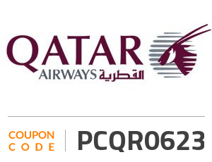 Qatar Airways Coupon Code: PCQR0623