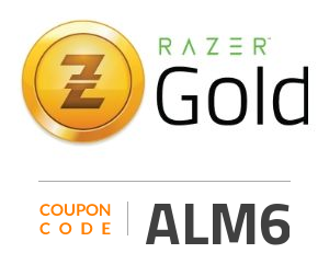 Razer Gold Coupon Code: ALM6