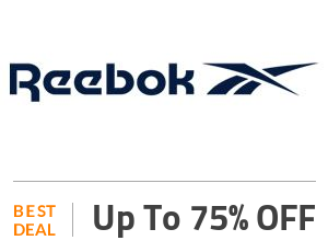 Reebok Deal: Up to 75% OFF Off