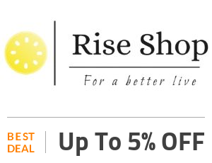 Rise Shop Deal: Rise Shop Coupon Code: Get 5% OFF on Selected items Off