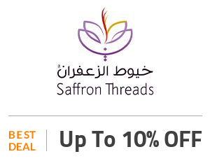 Saffron Threads Deal: Saffron Threads Coupon Code: Get Up to 10% OFF On Selected Items Off