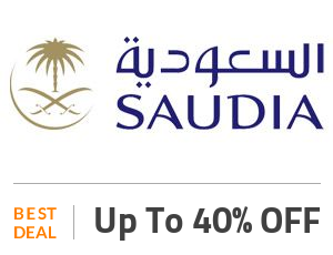 Saudia Deal: Save Up to 40% On Excess Baggage Off