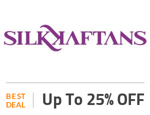 Silk Kaftans Deal: Get Up to 25% Discount on Best Selling Kaftan Off