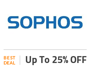 Sophos Deal: Sophos Discounts: Get 25% OFF on Premium 1 Year License Off