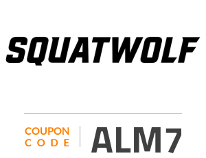 Squatwolf Coupon Code: ALM7