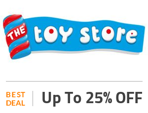 The Toy Store Deal: Get Up to 25% OFF SiteWide Off