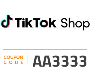 TikTok Shop Coupon Code: AA3333