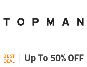 Topman Deal: 50% Off on Men Smart Shoes & Brouges Off
