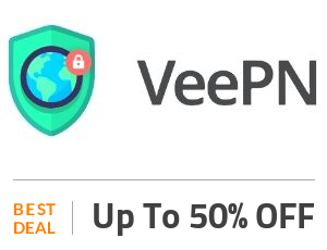 VeePN Deal: VeePN Deals: Save 50% on 1 year plan Off